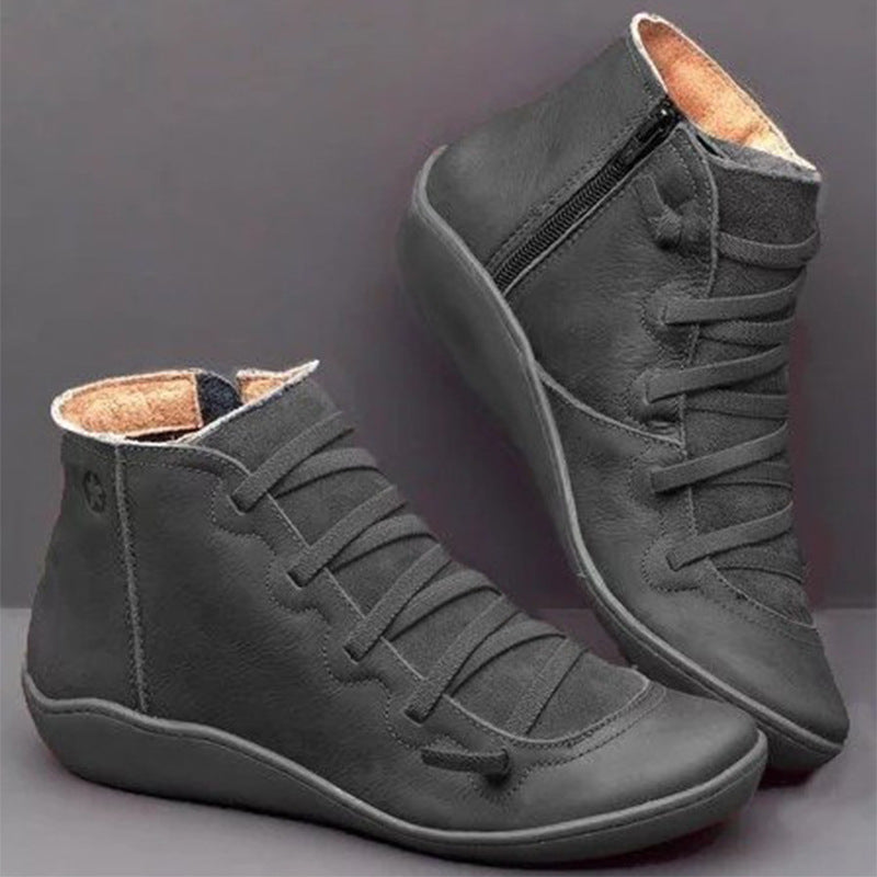 Damen Bequeme und modische Stiefeletten EB