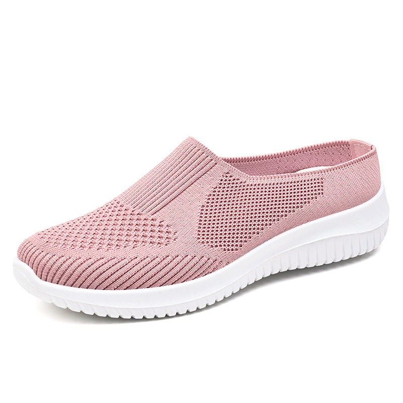 Damen Bequeme Sport-Slipper mit atmungsaktivem Obermaterial EB
