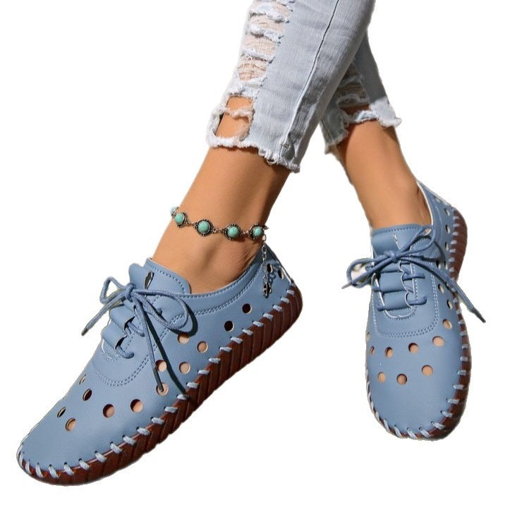 Damen Atmungsaktive Freizeitschuhe mit perforierten Löchern EB