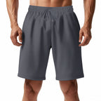 Herren Sportliche kurze Laufshorts mit elastischem Bund und praktischem Kordelzug EB