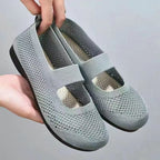 Damen Atmungsaktive Freizeitschuhe mit elastischem Riemen EB