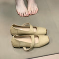Damen Ballerinas mit elastischem Riemchen und komfortablem Fußbett EB