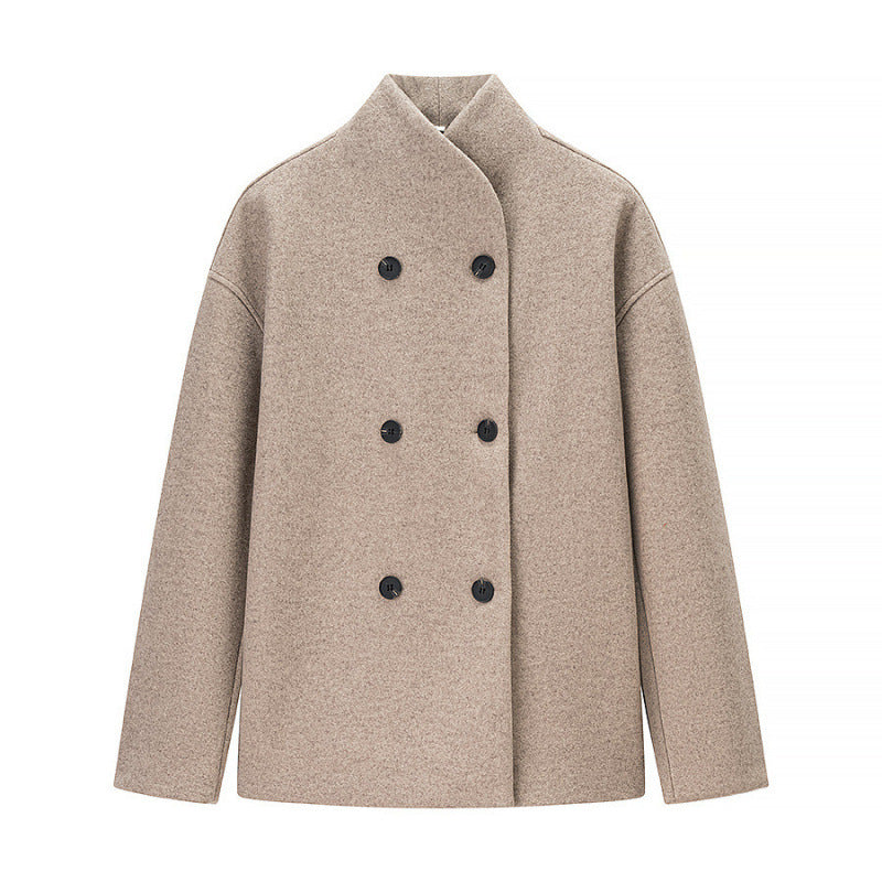 Damen elegante Doppelreiher-Jacke im modischen Schnitt EB
