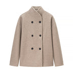 Damen elegante Doppelreiher-Jacke im modischen Schnitt EB