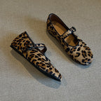 Damen Ballerinas mit elegantem Riemen und Wildleder-Optik EB