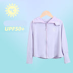 Damen atmungsaktive und wasserabweisende Sportjacke mit Kapuze EB