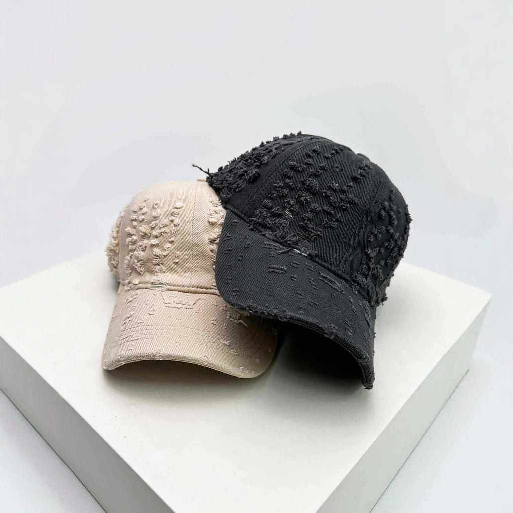 Baseballkappe für Damen mit Distressed-Optik