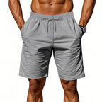 Freizeitshorts für Herren aus Baumwollmischgewebe mit elastischem Bund