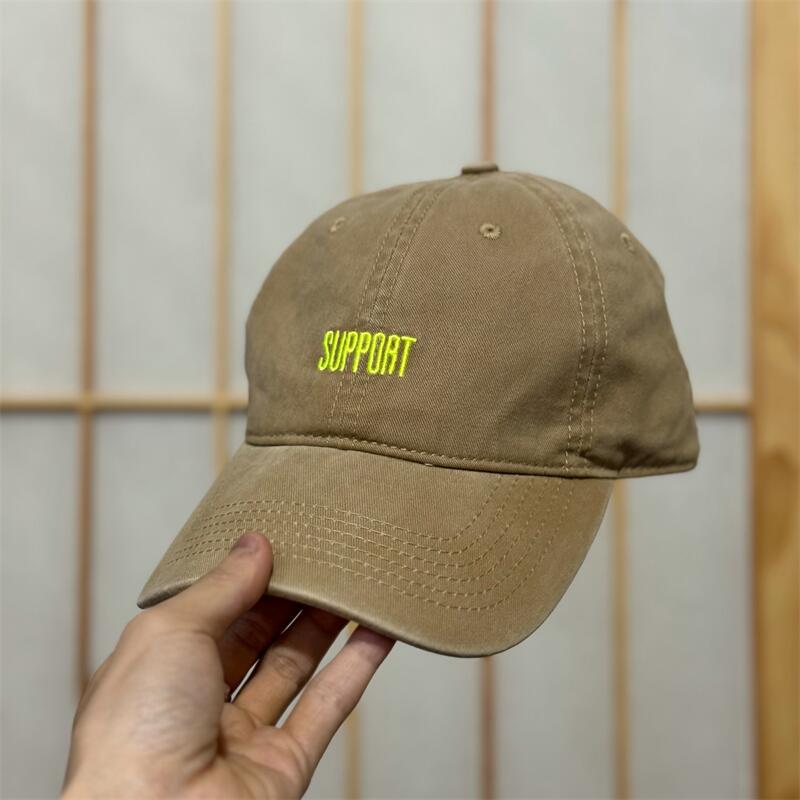 Herren-Baseballcap mit „SUPPORT“-Stickerei