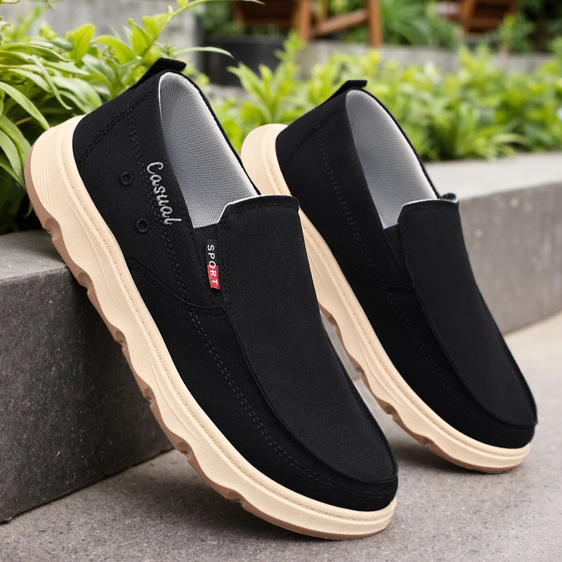 Damen Bequeme Slip-On Freizeitschuhe EB