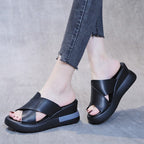 Damen Bequeme Sling-Sandalen mit elegantem Querriemen EB