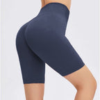 Damen Hochgeschnittene Sport-Bermudas mit Formgebung EB