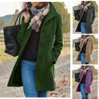 Damen eleganter Wollmantel EB