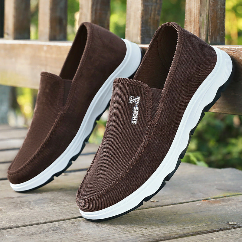 Damen Bequeme Slip-On Schuhe mit rutschfester Sohle und Verstärkung EB