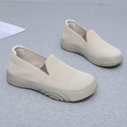 Damen Bequeme und atmungsaktive Slip-On Freizeitschuhe mit flexiblem Obermaterial EB