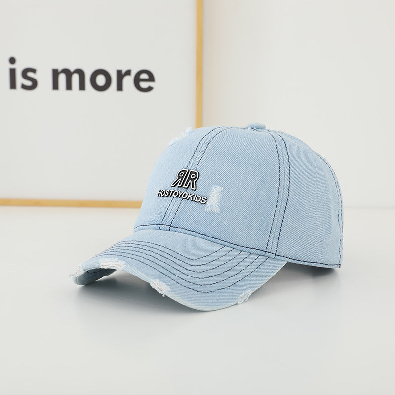 Lässige Damen Baseball-Cap aus Denim