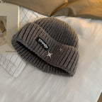 Stilvolle Rippstrick-Beanie