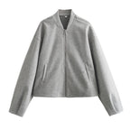 Damen Bomberjacke aus bequemen Material EB