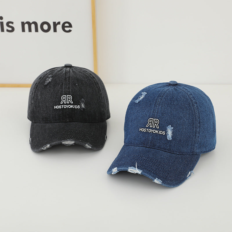 Lässige Damen Baseball-Cap aus Denim