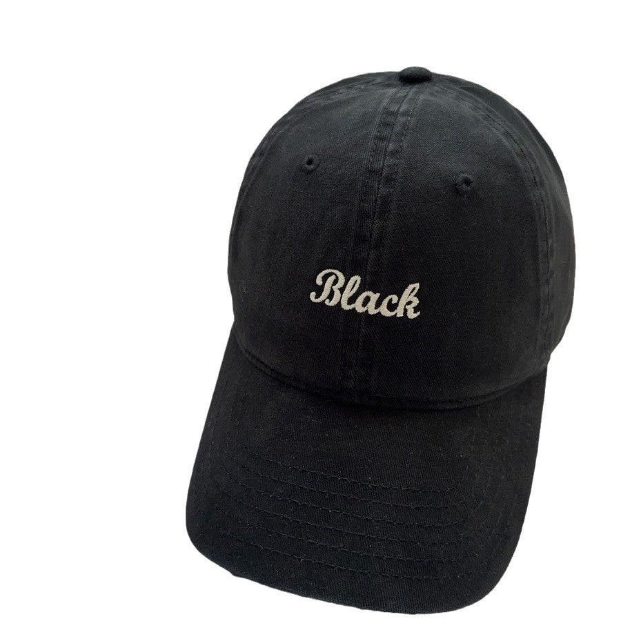 Lässige bestickte Baseballkappe für Damen