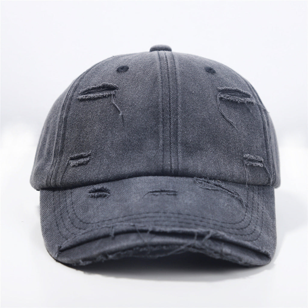 Damen-Baseballkappe im Used-Look