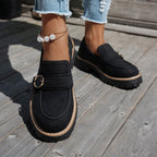 Damen bequeme Mokassins mit modischem Design EB