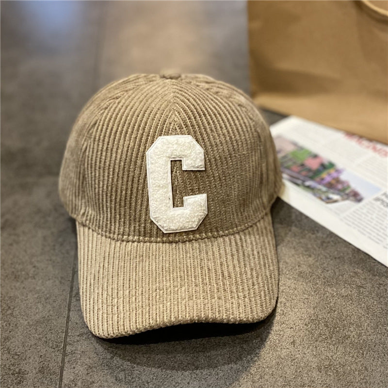 Unisex-Baseballcap aus Cord