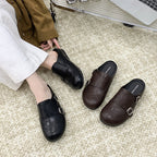 Damen Clogs mit modischem Riemendesign und komfortablem Fußbett EB