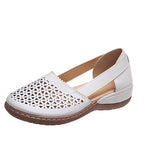 Damen bequeme Slingback-Pantoletten mit durchbrochenem Obermaterial EB