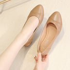 Damen Bequeme Ballerinas mit modischer Querstitching-Detail EB