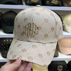 Stilvolle Herren-Baseballcap mit Monogramm