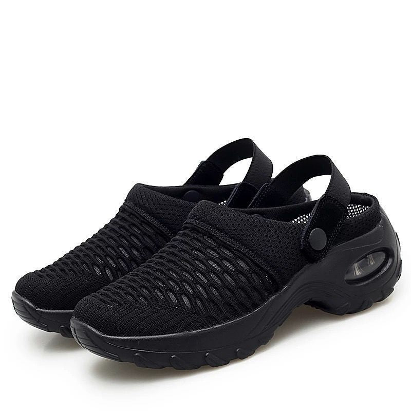 Damen Atmungsaktive Freizeitschuhe mit elastischem Riemen und innovativer Sohle EB