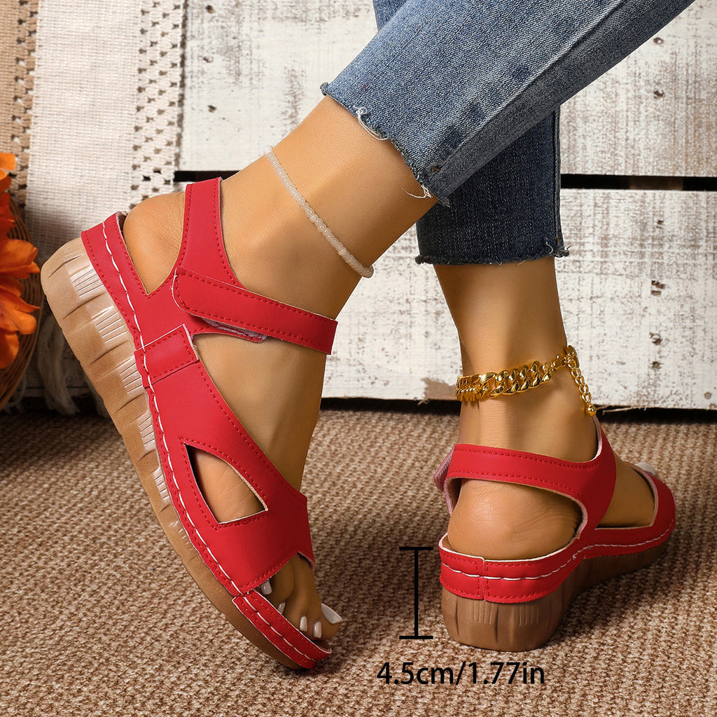 Damen Bequeme Sandalen mit Hohlsohle EB