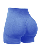 Damen Hochbundige Fitness Shorts mit innovativer Formgebung EB