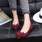 Damen Ballerina Schuhe mit schickem Schleifendetail EB