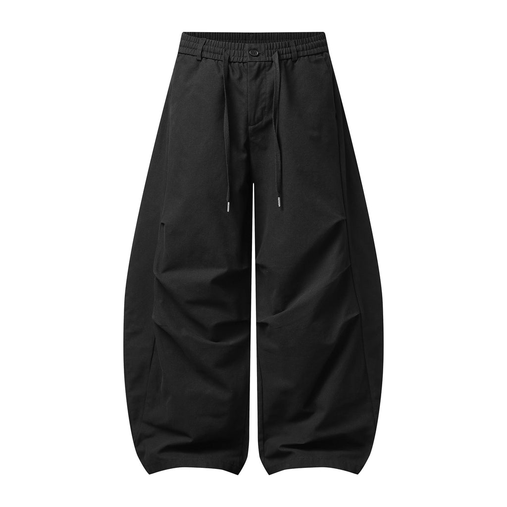 Weite Cargo-Bermudashorts für Damen mit Kordelzug und aufgesetzten Taschen