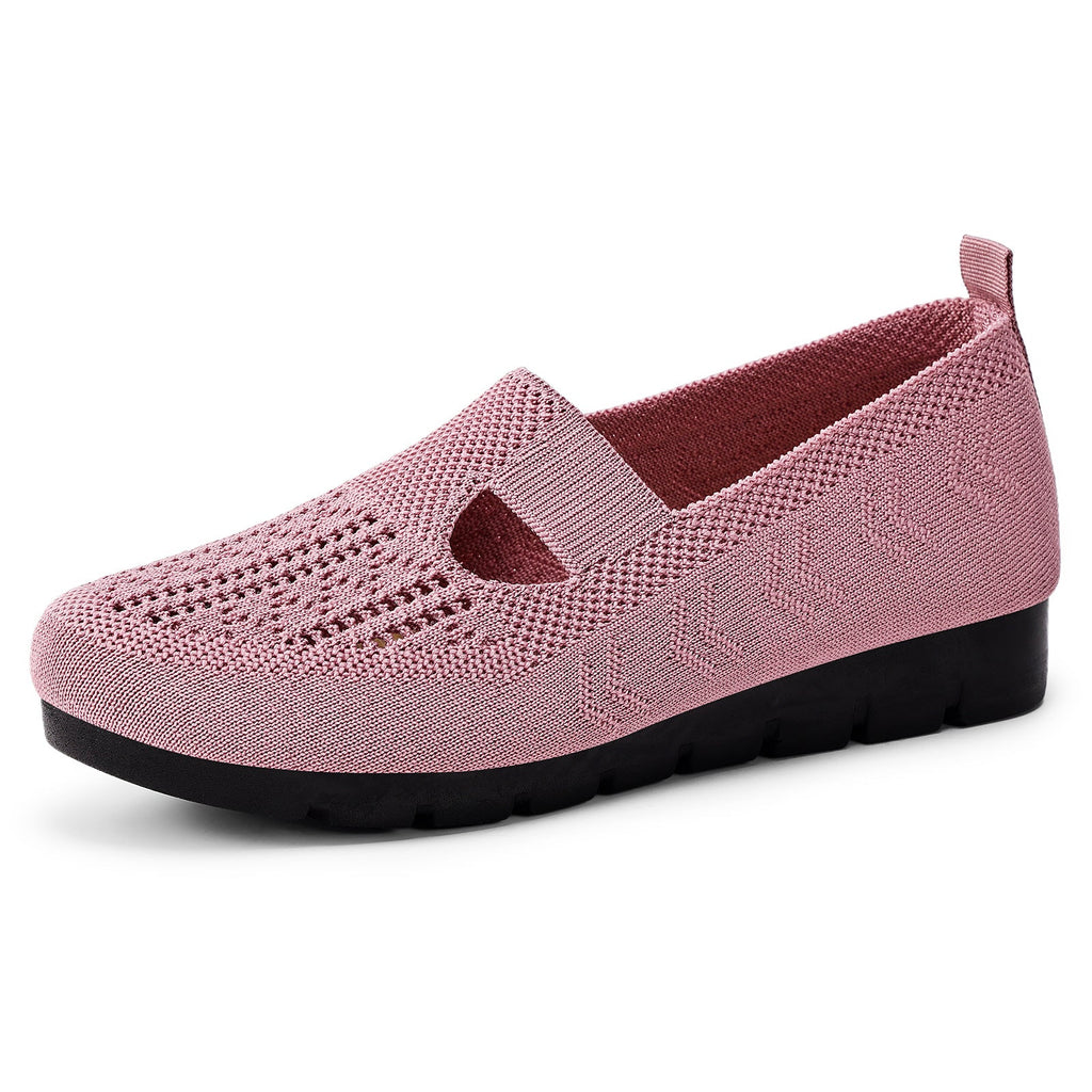Damen Atmungsaktive und bequeme Freizeitschuhe mit elastischem Einsatz EB