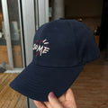 Bestickte Herz-Baseballkappe