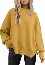 Damen lockerer Strickpullover EB