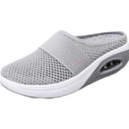 Damen bequeme Clogs mit atmungsaktiver Mesh-Oberfläche und dämpfender Sohle EB