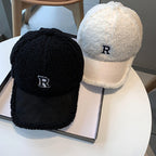 Flauschige Baseball-Cap für Damen