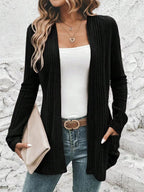 Damen lässiger Strickmantel EB