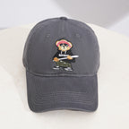 Herren Baseballkappe mit Cartoon-Stickerei