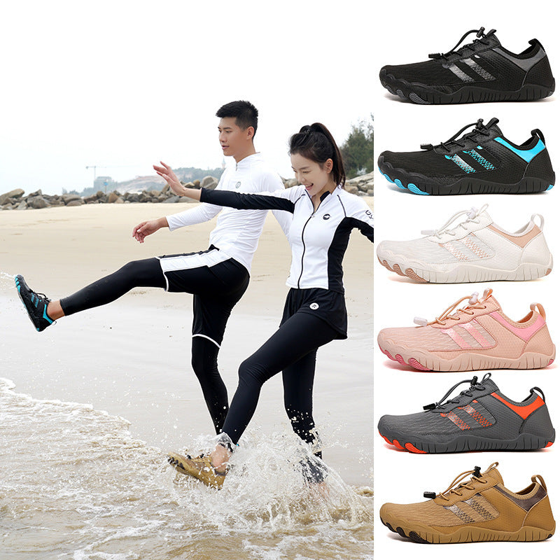 Damen Aqua-Laufschuhe mit elastischem Schnellschnürsystem und atmungsaktivem Obermaterial EB