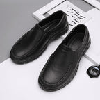 Damen Bequeme Slipper aus hochwertigem Leder EB
