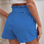 Damen Tailored Shorts mit Krawatte und praktischen Taschen EB