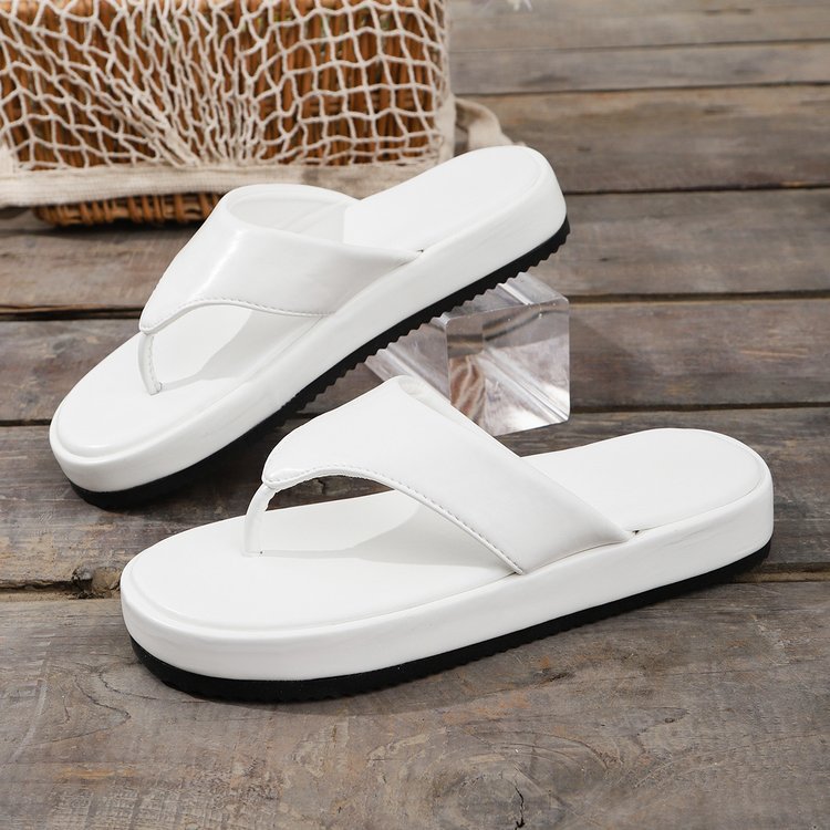 Damen komfortable Zehentrenner Sandalen EB