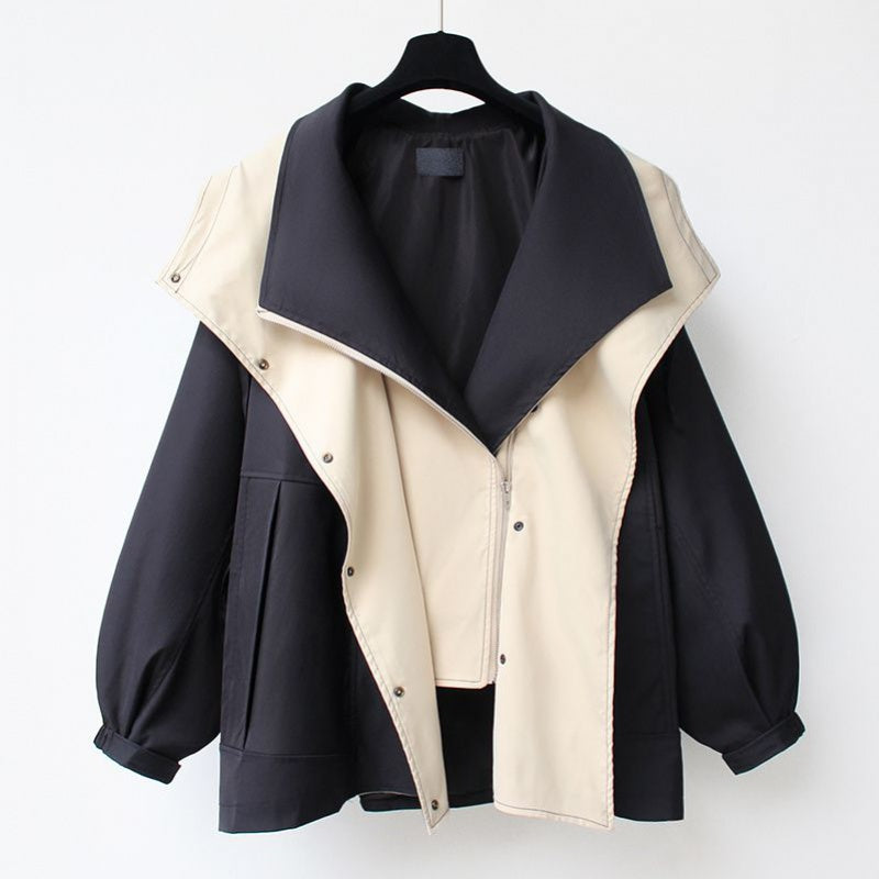 Damen Parka mit abnehmbarem Kragen und praktischen Taschen EB