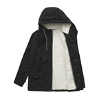 Damen wetterfeste Parkajacke mit verstellbarem Kordelzug EB