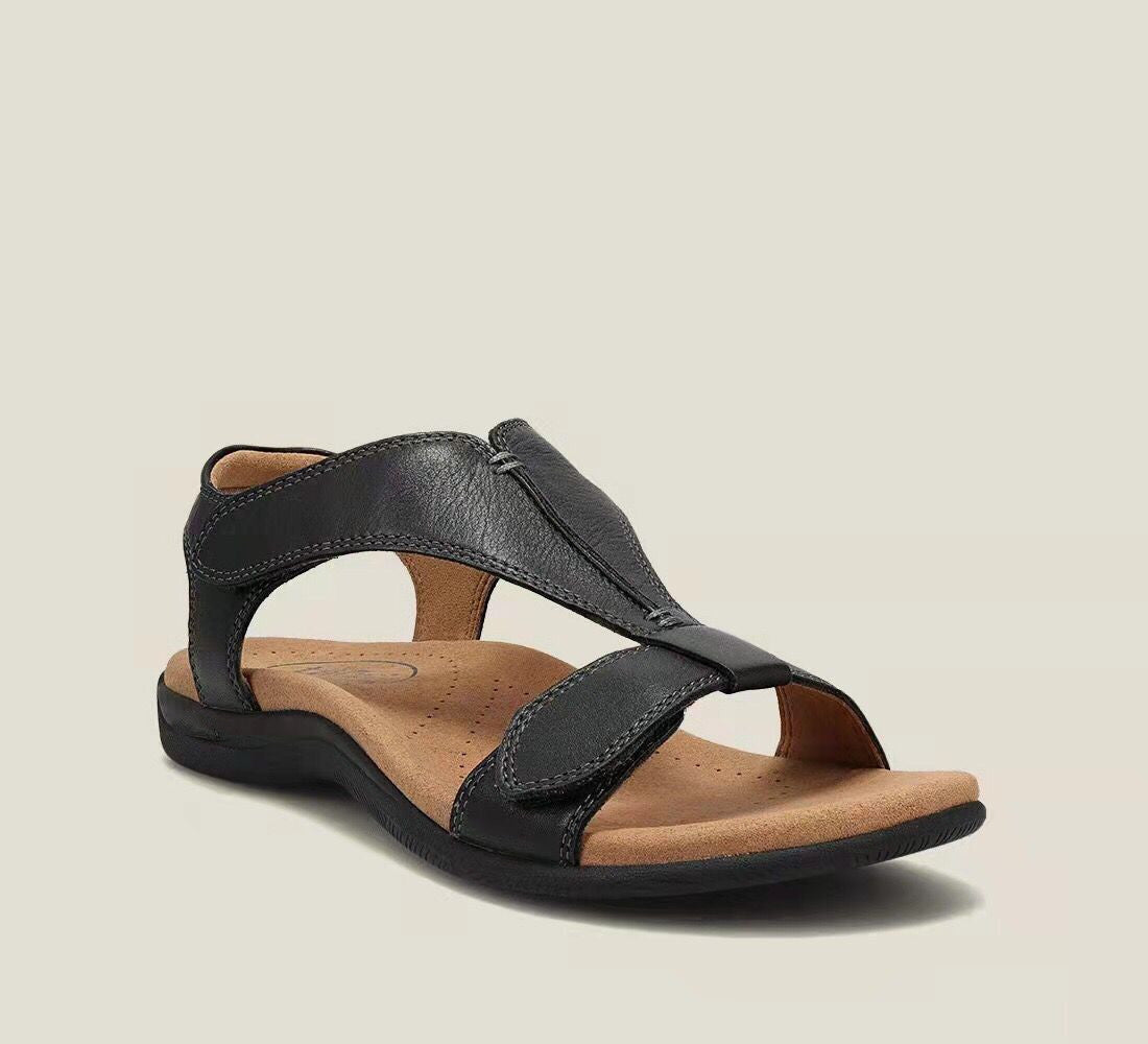 Damen anatomische Sandalen mit verstellbarem Riemensystem und komfortabler Sohle EB